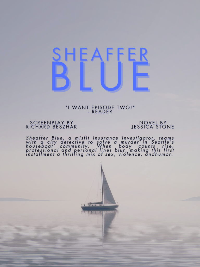 Sheaffer Blue Movie Poster(3)